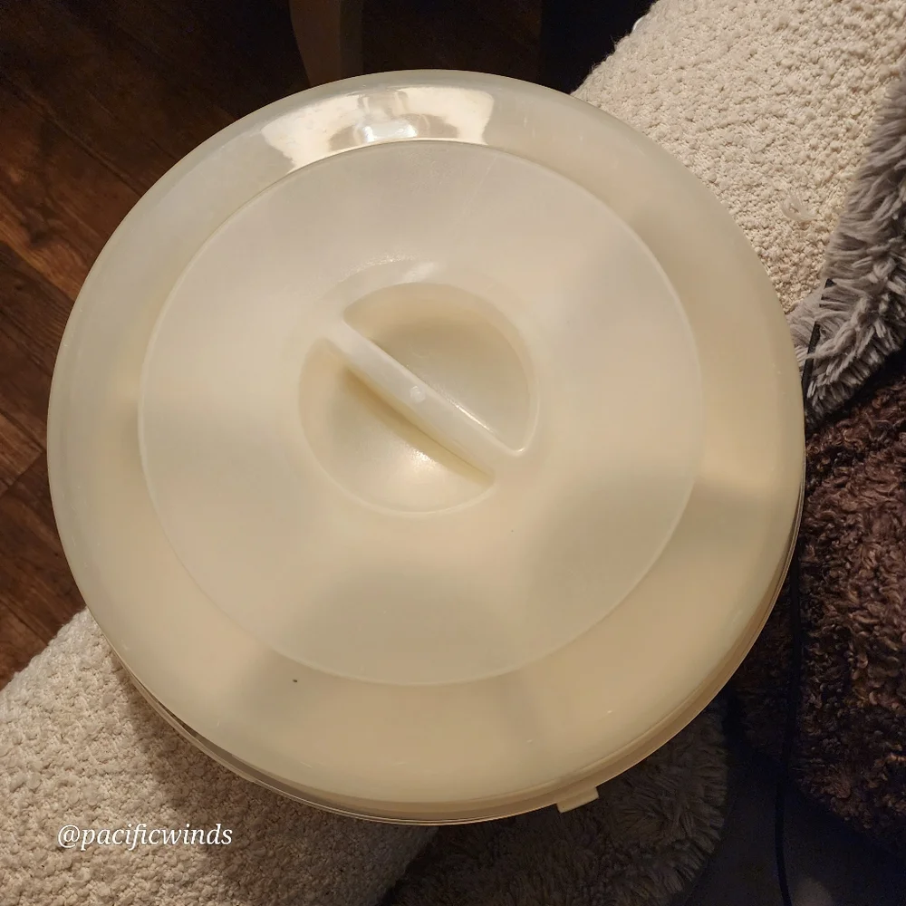 VINTAGE TUPPERWARE SERVING DISH    ☆
